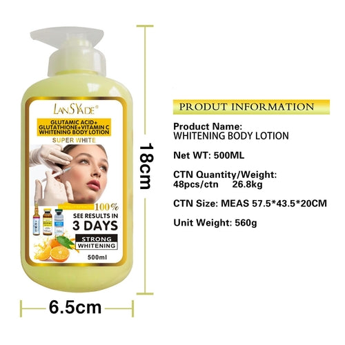 VC Glutathione Body Lotion – Even-Toned & Deeply Hydrated Skin
