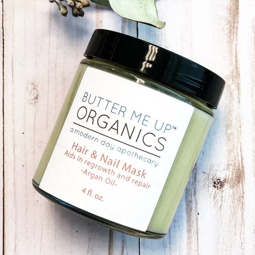 Organic Hair & Nail Growth Mask — Strengthen, Nourish & Grow